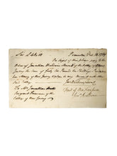 Load image into Gallery viewer, Rare 18th Century document signed by John Witherspoon in Princeton